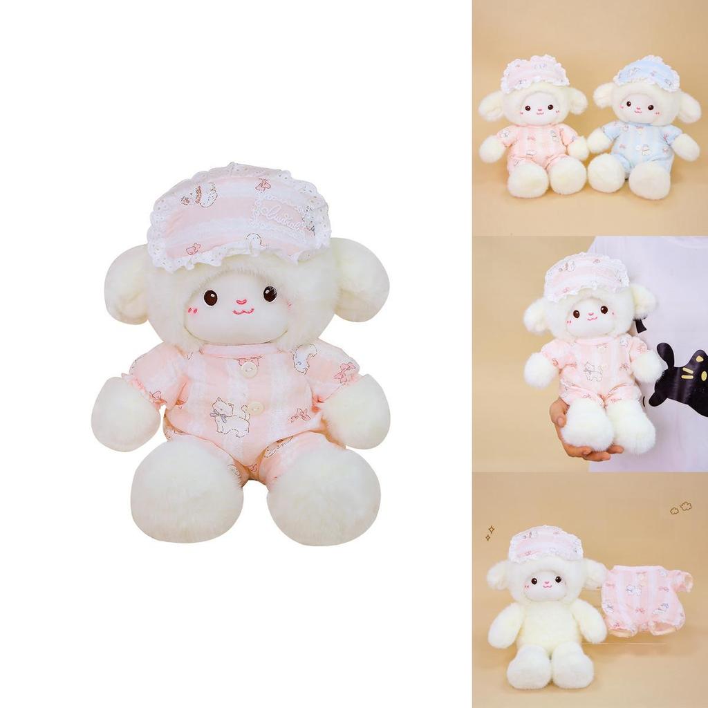 Wear Pajamas Sleep Plush Toy With Foam Beads For Kids Bedtime Gift