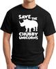 TRIČKO SAVE THE CHUBBY UNICORNS > Vtipný Slogan Novinka Pánský Geeky Dárek Geek 5
