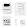 Label Maker Machine with Tape Portable Thermal Label Printer Small Rechargeable Labeler Easy To Use for Home Office Kitchen