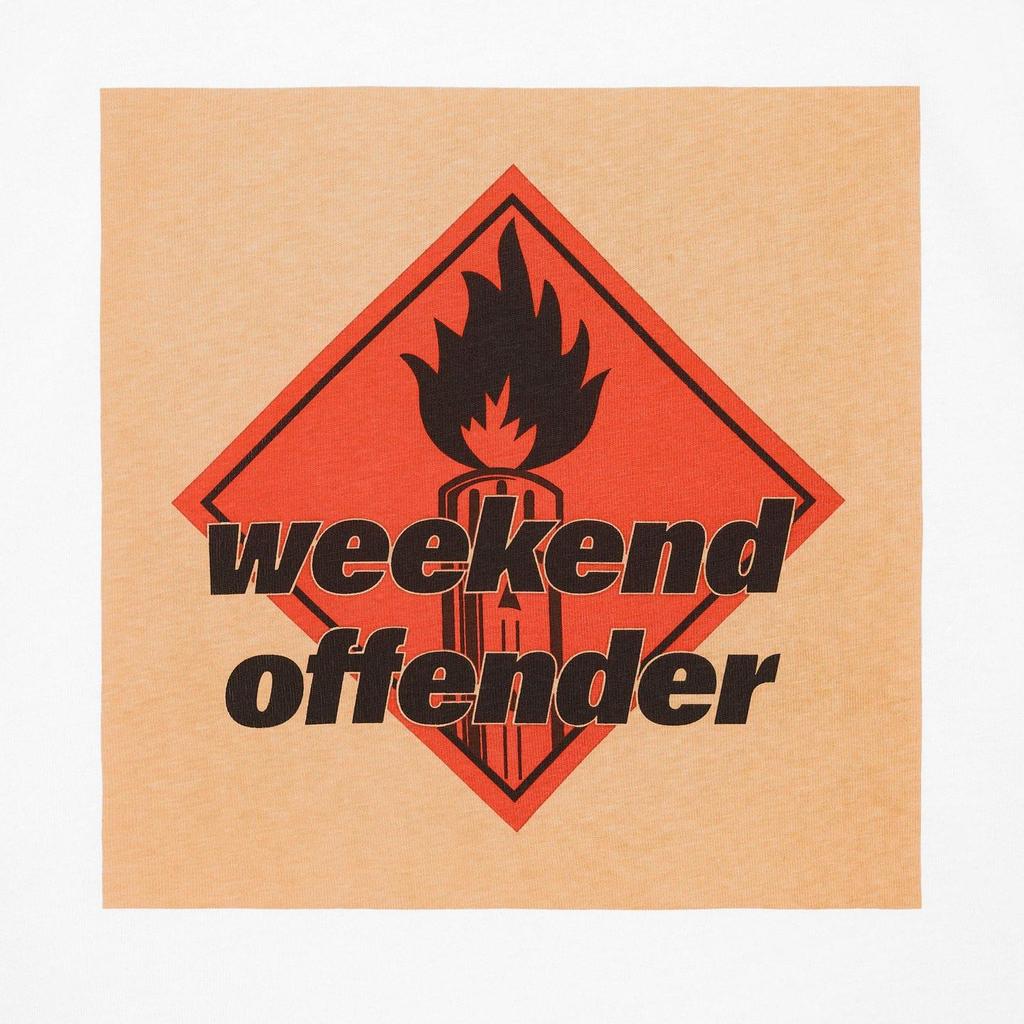 Weekend Offender Mens Blue Lines Massive Attack T-Shirt