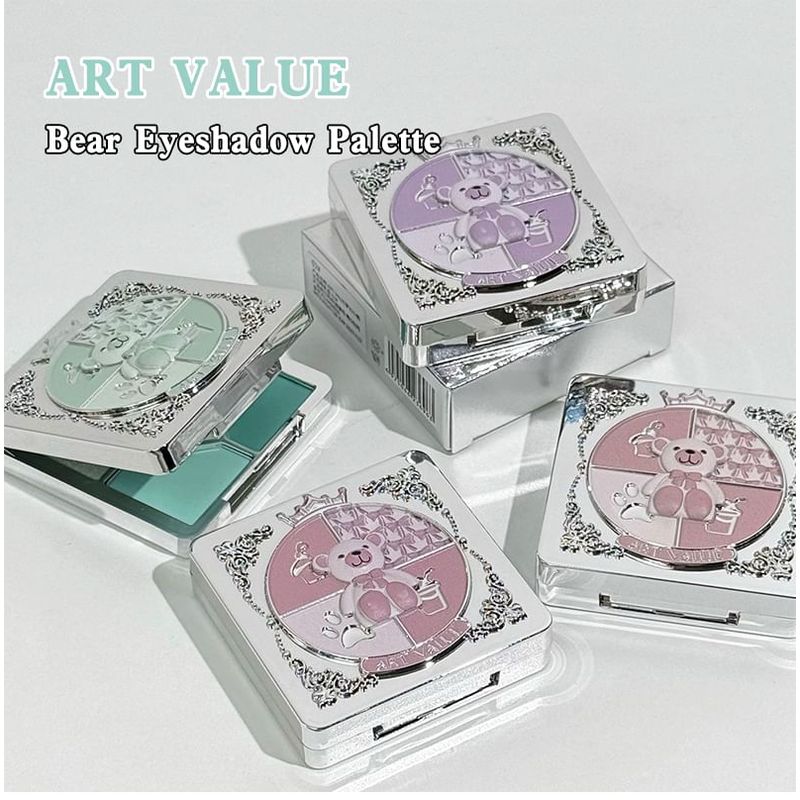 Art Value - Dream Bear 5 Color Eyeshadow Palette - 4 Types