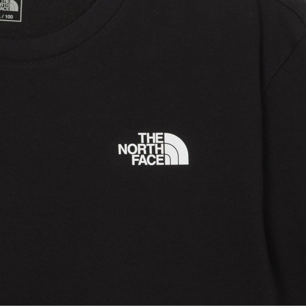 The NorTh Face NT7ur77a Men S CoTTon baSic ShorT Sleeve T ShirT Black