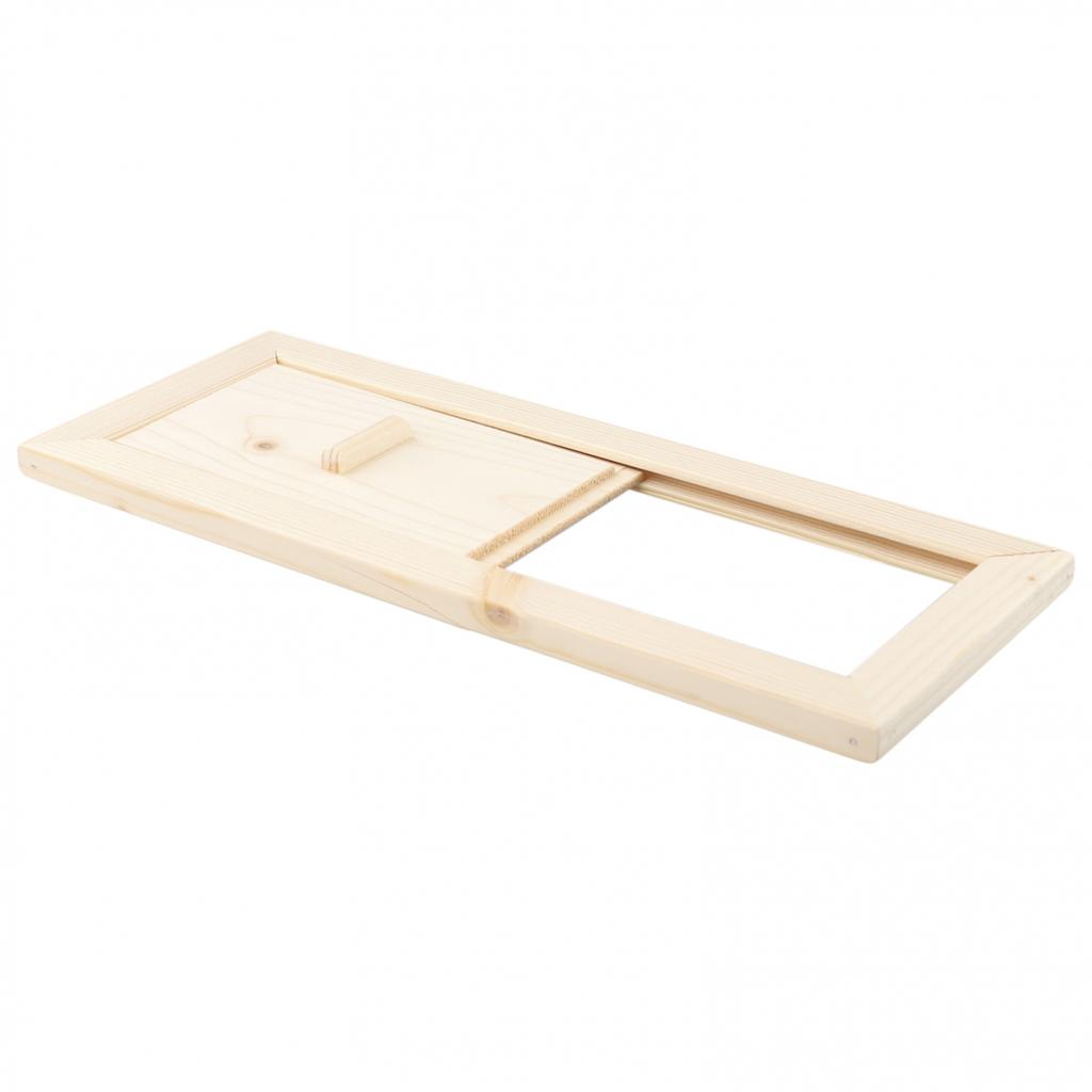 Exhaust Air Slide Steam Room Ventilation Flap Wood Valves