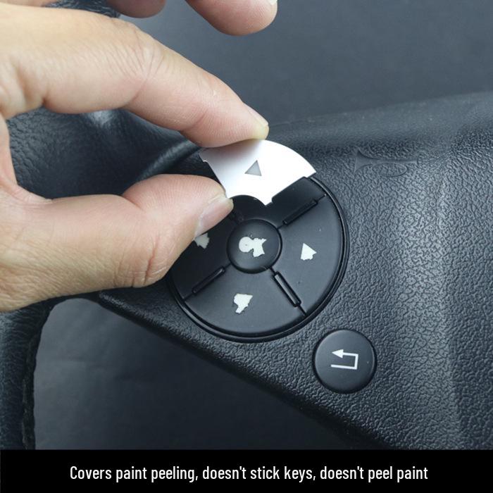 Steering Wheel Button Stickers for Modified Mercedes-Benz S-Class S300 S600 R350 R400