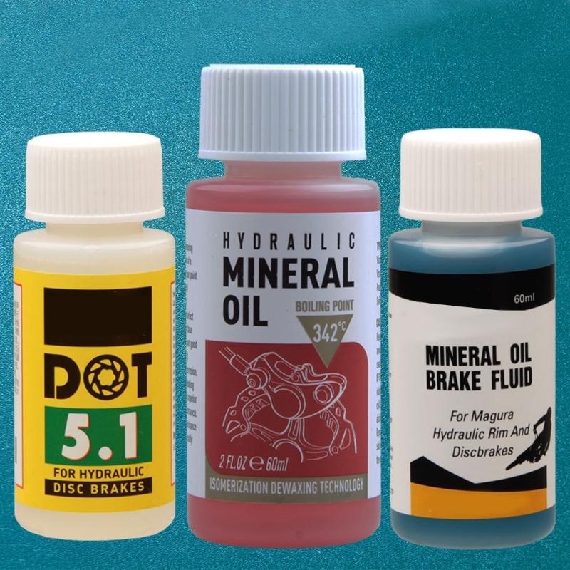Bike Brake Mineral Oil Bicycles Hydraulic Disc Brake Oil Bleed Bike Brake Repair for Safety and Performances