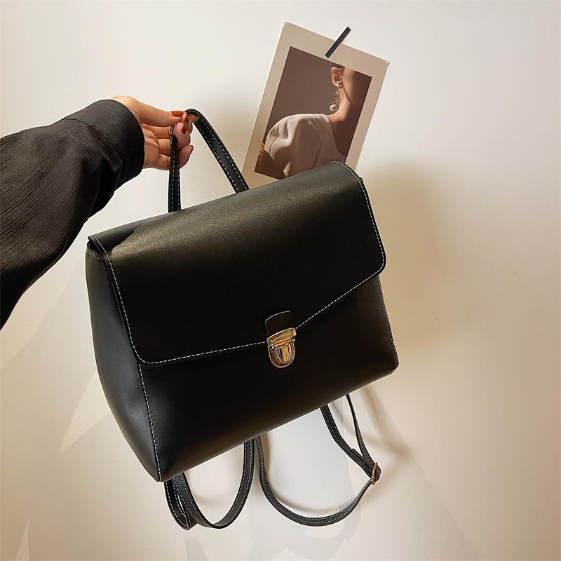 Premium sense backpack women's new large-capacity Japanese backpack trendy girl travel leisure niche backpack women