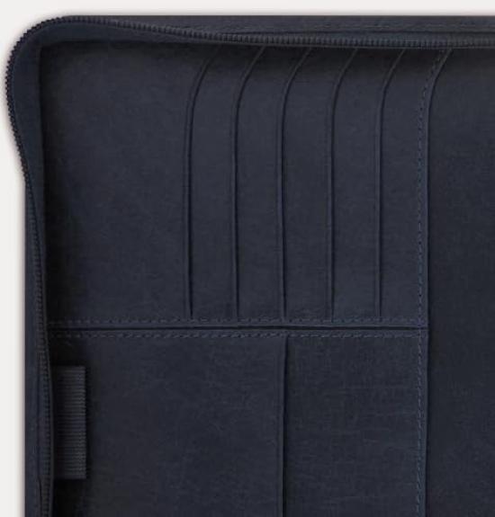 Filofax A5 Lockwood Zip navy organizer