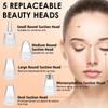 Deep Cleansing Electric Blackhead Remover 5 Suction Heads Blackhead Suction Device  Face Skin Care