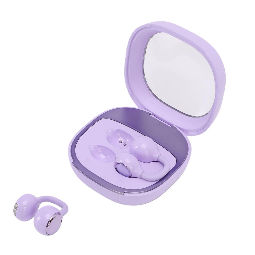 Clip On Earbuds Low Latency Lightweight Comfort Wireless   V6.0 Earphones   Battery Life