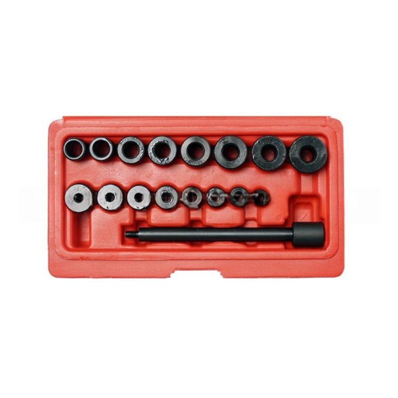 17pc Carbon Steel Clutch Alignment System Tool Set 0.1mm Error Control For 99% Car Models Includes Portable Storage Case