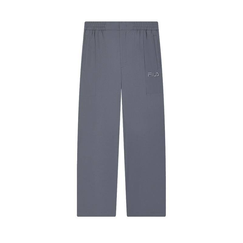 New FILA Casual Pants Men's Wall Mud Gray F11M438806FGY