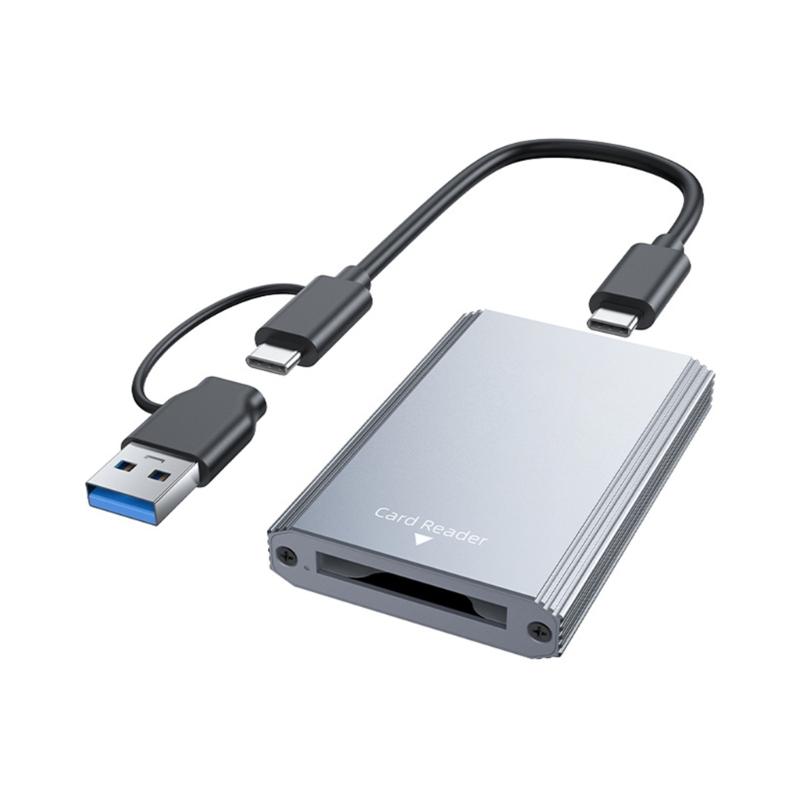 

Aluminum CFE B Card Reader With 10Gbps USB 3.2 Type C Interfaces For Photographers And Video Editors 1
