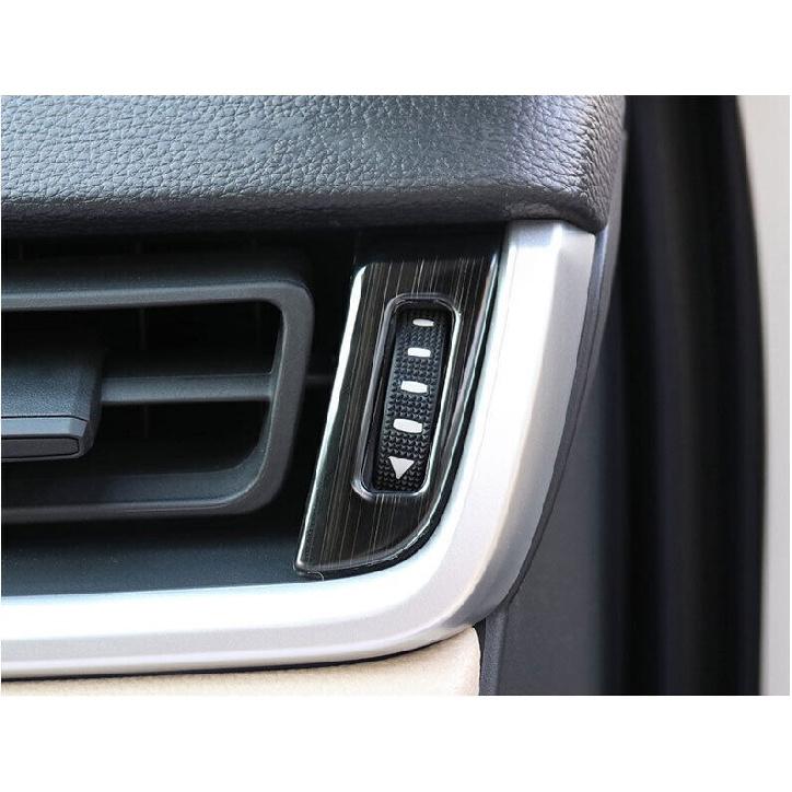 Black Titanium 2019-2023 Middle Air Outlet Vent Cover Trim For Toyota RAV4 4PCS