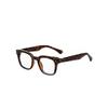 New square frame photochromic sunglasses for men, personalized propionic acid needle insertion, trendy UV protection sunglasses for men