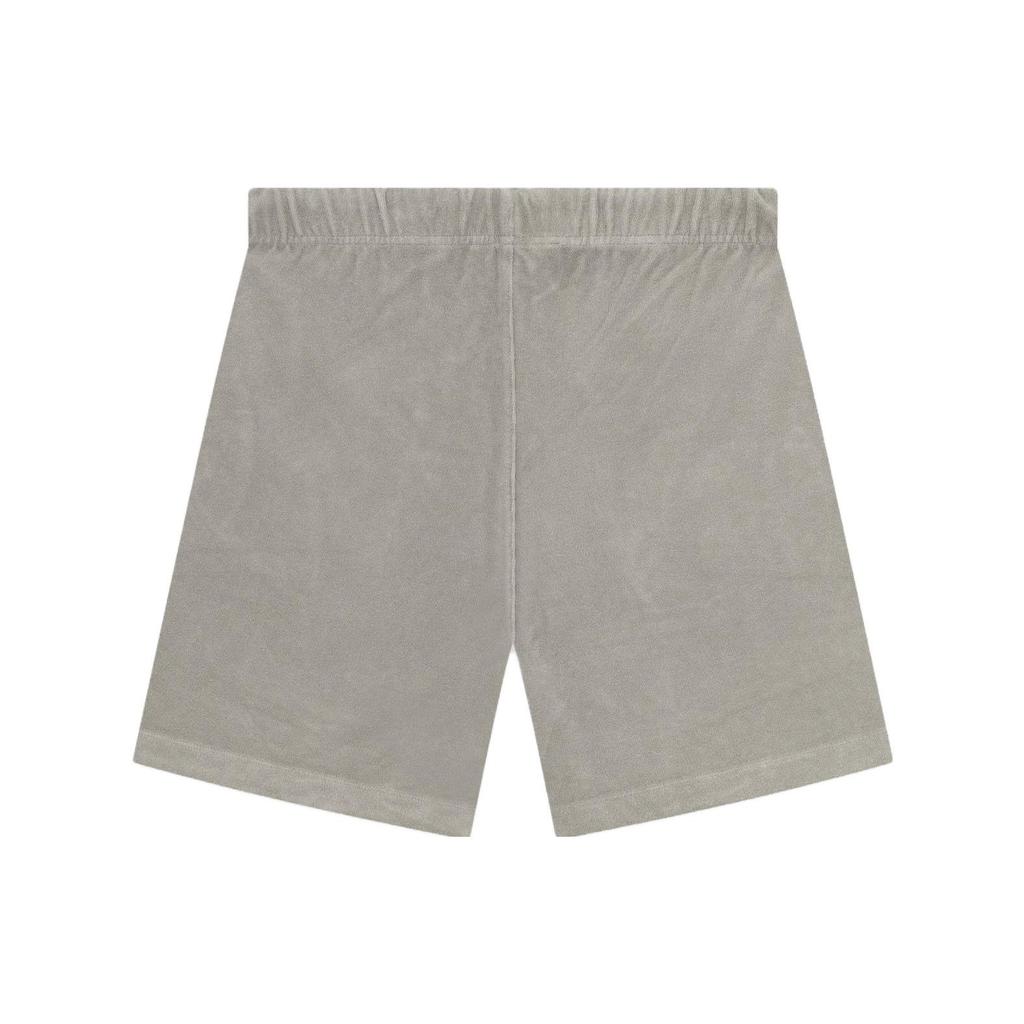 Fear of God Essentials Terry Short Seal Drawstring Straight Casual Shorts Men Bottoms Seal-Gray FOG-SS23-338