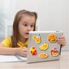Adesivi per Frigorifero Alimentari Cartoni Animati Carini Bambini Cucina Casa Decorazione DIY Divertenti Cibo Adesivi Magnetici Morbidi per Frigorifero