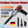 New Car Dual-Use Mini Wireless Vacuum Cleaner Portable Car Vacuum Cleaner Handheld Upright Blowing Suction Integrated 2025