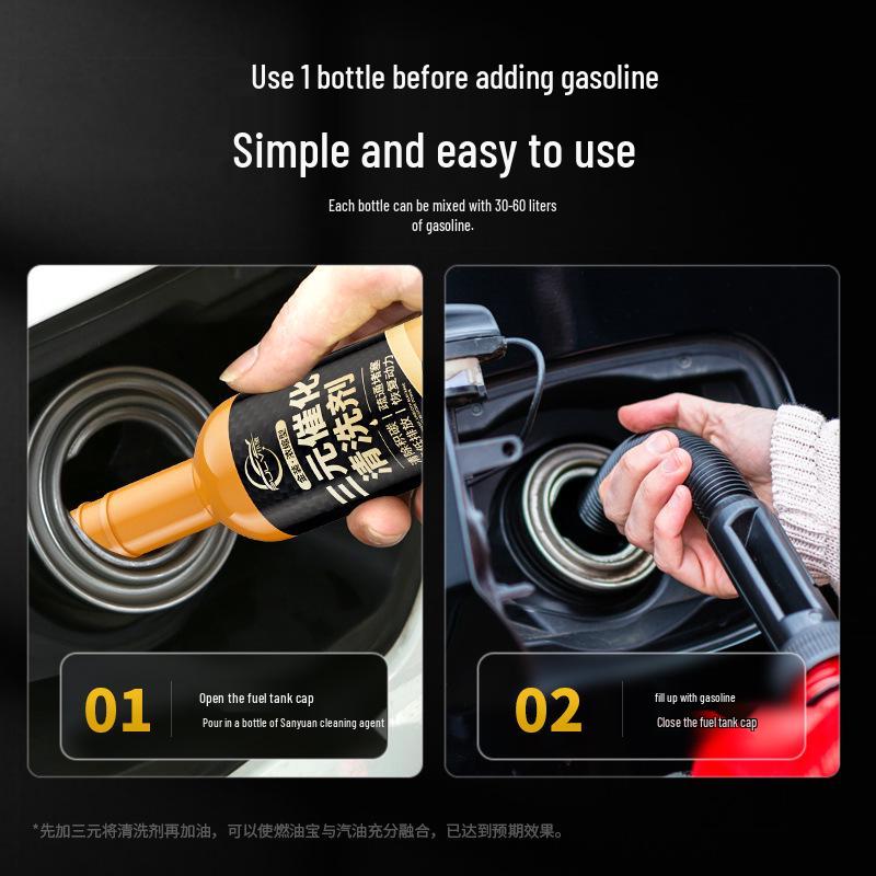 Efficient Engine Cleaner for Fuel Additives and Carbon Deposit Removal without Disassembling Carburetor