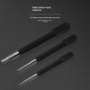Carbon Steel Center Punch Set Non Slip Grip 1.5Mm 2Mm 3Mm For Woodworking Metal Drilling Positioning