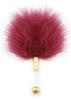 Duster Golden Clear 15cm Bordeaux - SM Fantasy - Whips, Crops & Dusters