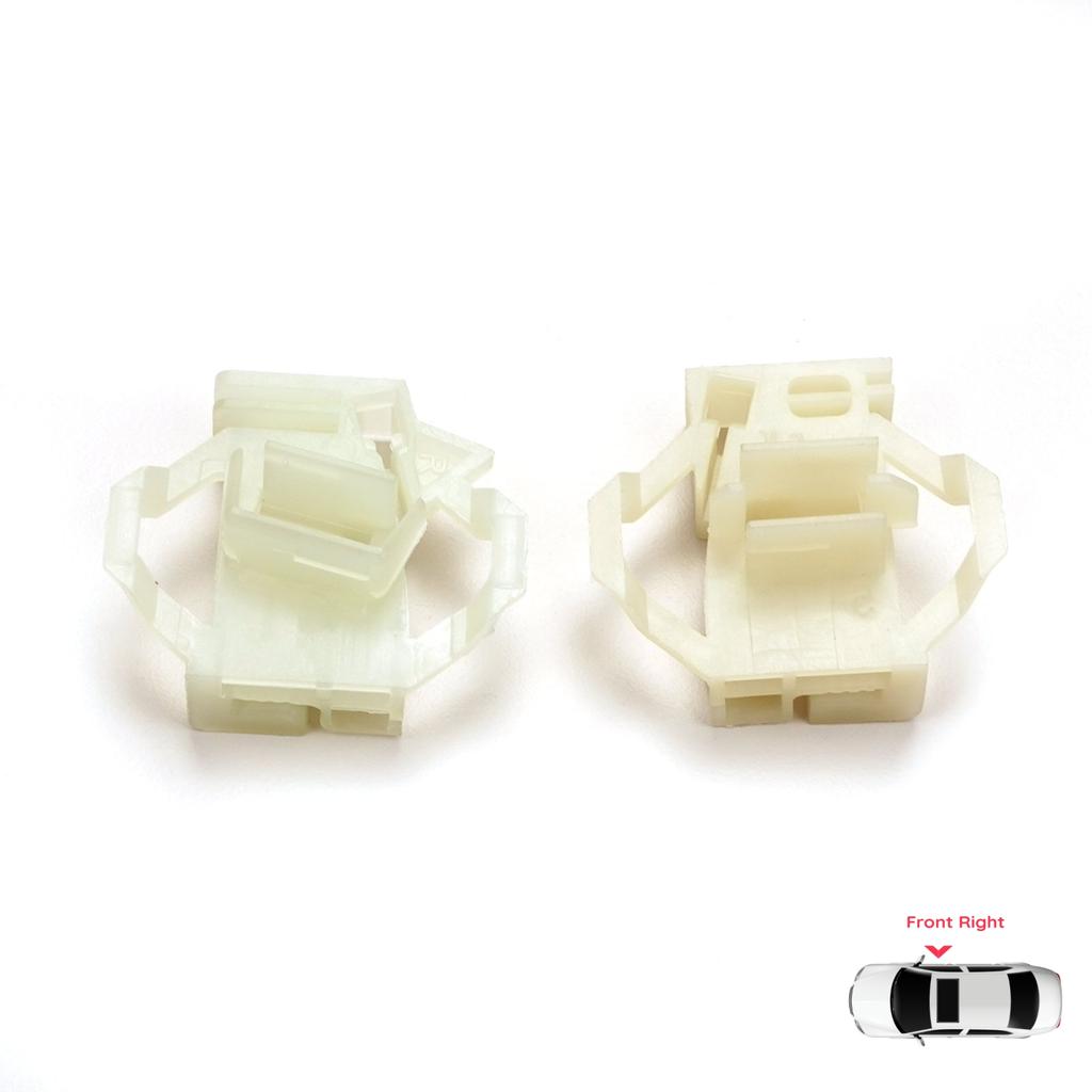 BWR34+BWR63 Window Regulator Clips Front Right for VW Polo Classic Caddy 2 Seat Cordoba 1 Ibiza 2 Inca Skoda Octavia 1 6K4837402