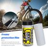 Ochranná páska na rám kola TPU Ochranná fólie Odolná proti poškrábání Nezanechává zbytky Snadná instalace Univerzální Průhledná Ochranná fólie na rám kola