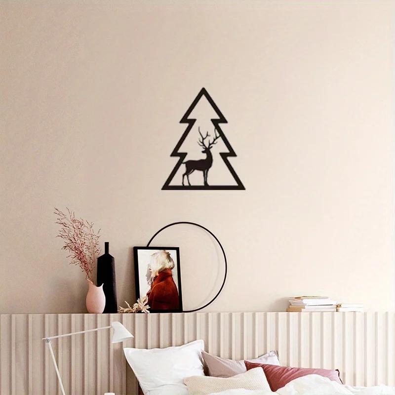 Squirrel Elk Hanging Wall Art, Outdoor Garden Decor, Wedding Party Decoration, Halloween Christmas New Year Gift