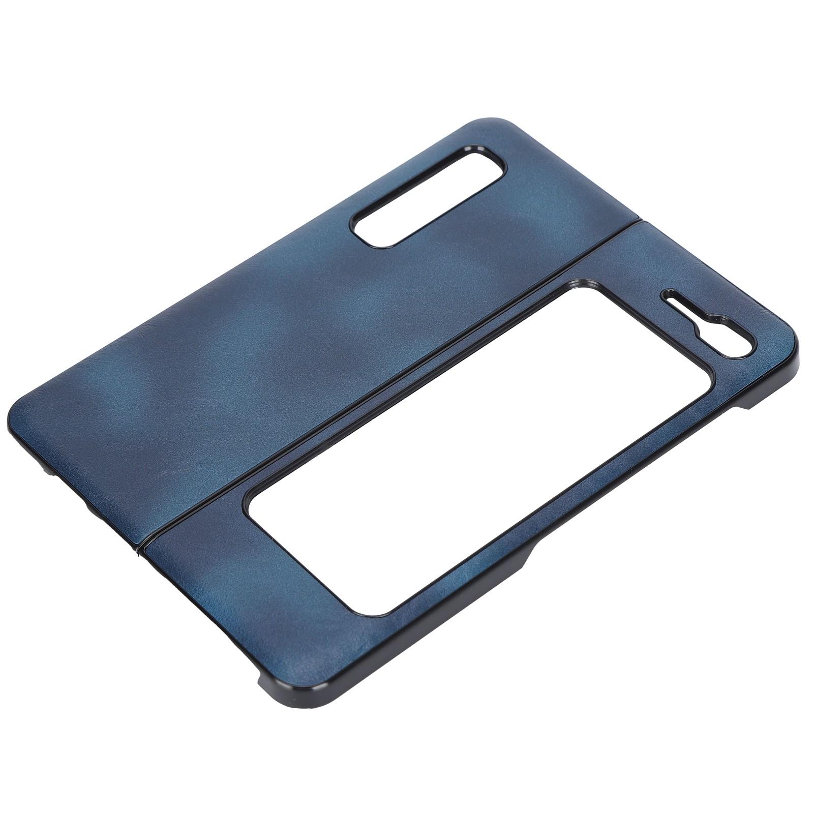 Mobile Phone Leather Case AllInclusive AntiFall Protective Cover for Samsung Galaxy Z Fold 1 W20(Blue ) синий