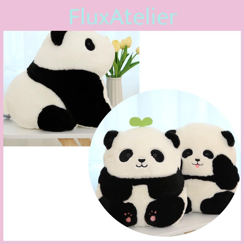 Panda Hua Hua Plush Toy Realistic Stuffed Panda Pillow For Kids And Adults