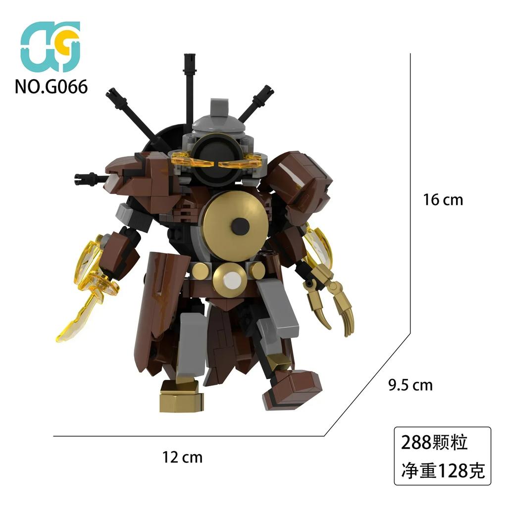 Titan ClockMan Upgrade Blocks TVman Mini Blocks Titan Dragon Drillman Titan Cameraman Building Dark Clock Man Blocks Mini Figure