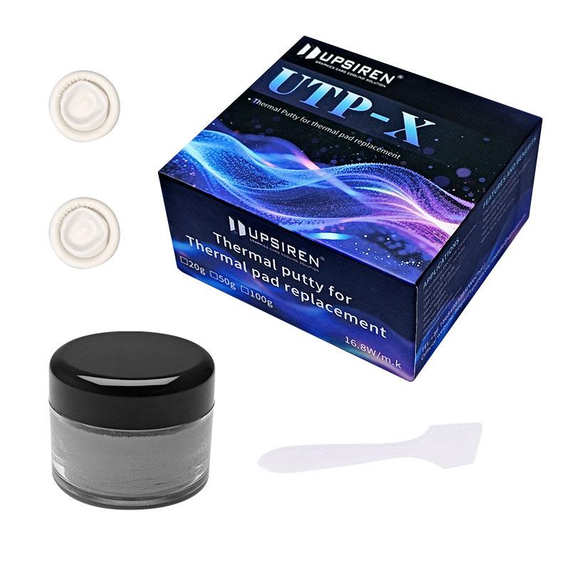 UPSIREN UTP-6/UTP-8/UTP-X Tepelně vodivá pasta pro VGA GPU IC Procesor Rychlé chlazení Náhradní tepelná podložka Tepelně izolační pasta