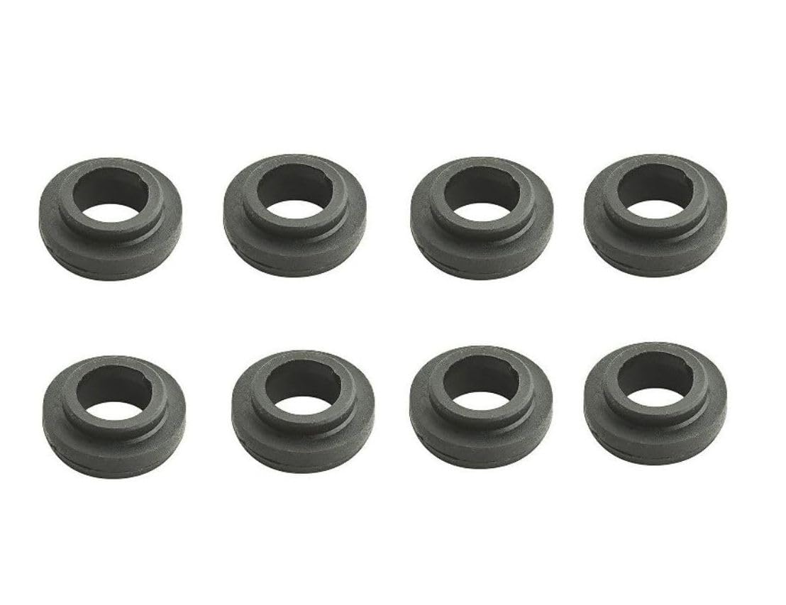 

KYO-EI Универсальный вентиль для шин, Внутреннее уплотнение, Набор из 8 штук, 4 колеса чёрный