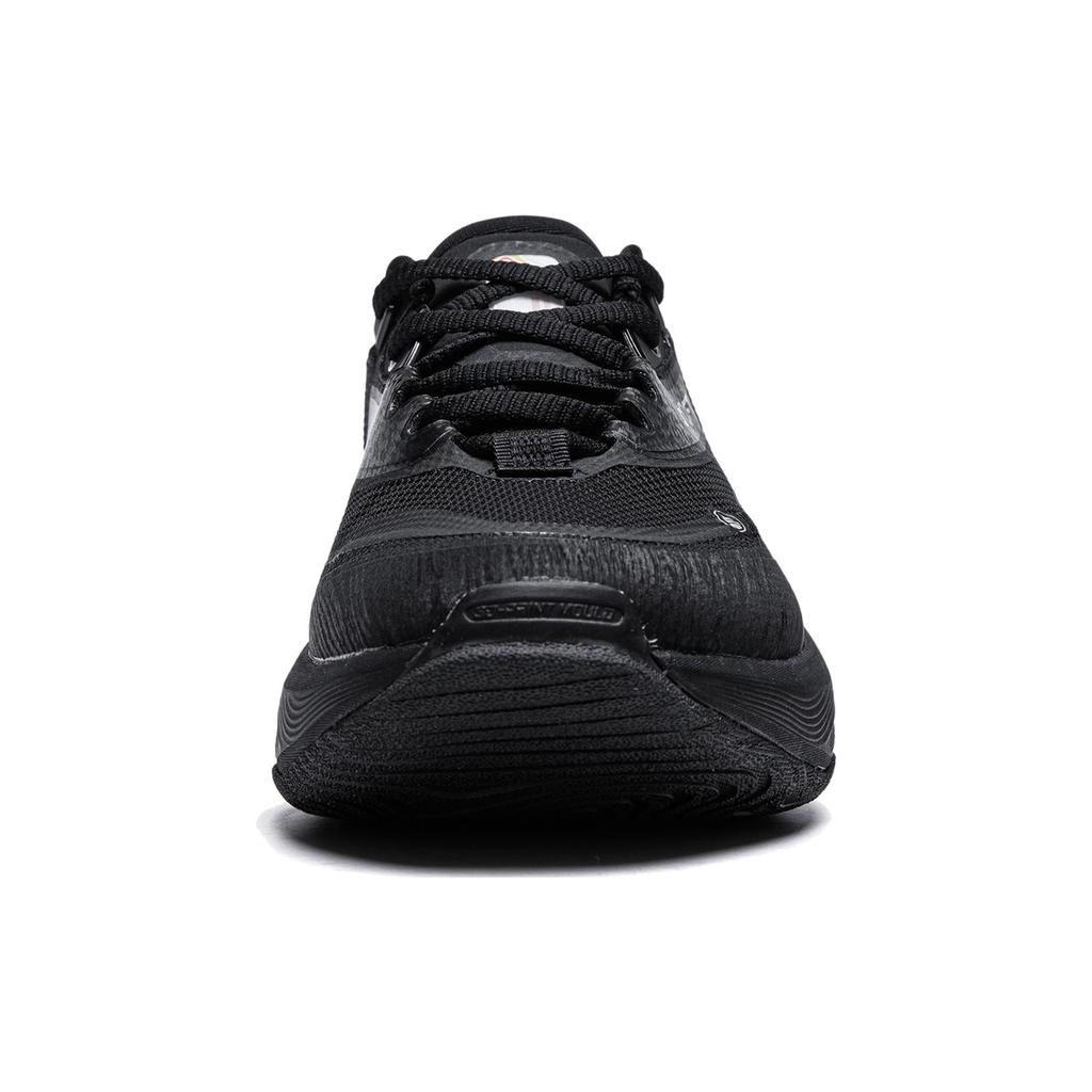 Li Ning SOFT WARM Textile, Synthetic Leather Low top Casual Shoes Men's Black AGLT121-6