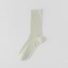 Women's Mulberry Silk Mid-Calf Mesh Socks - Antibacterial, Lightweight, Seamless, Slouchy, Ballet Style