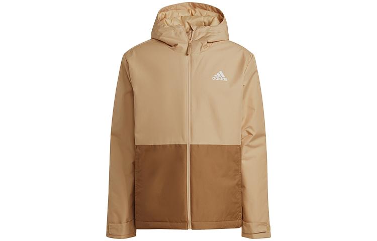 Adidas Jackets Men s Yellow Cardboard Hooded Moderate Other GN3242 S