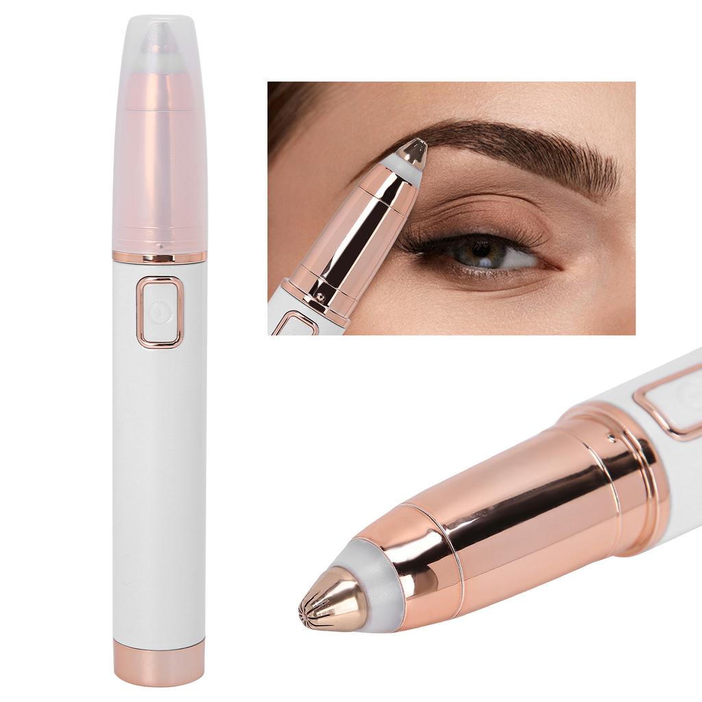 Professional Electric Eyebrow Trimmer Portable Eyebrow Shaver Removal Machine (Battery Type)