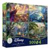 Disney Classic Puzzle Set 500 Pieces x 4 [Lion King] [Tinkerbell and Peter Pan] [Princess and the Magic Kiss] [Jungle Book] (Used) [Used]