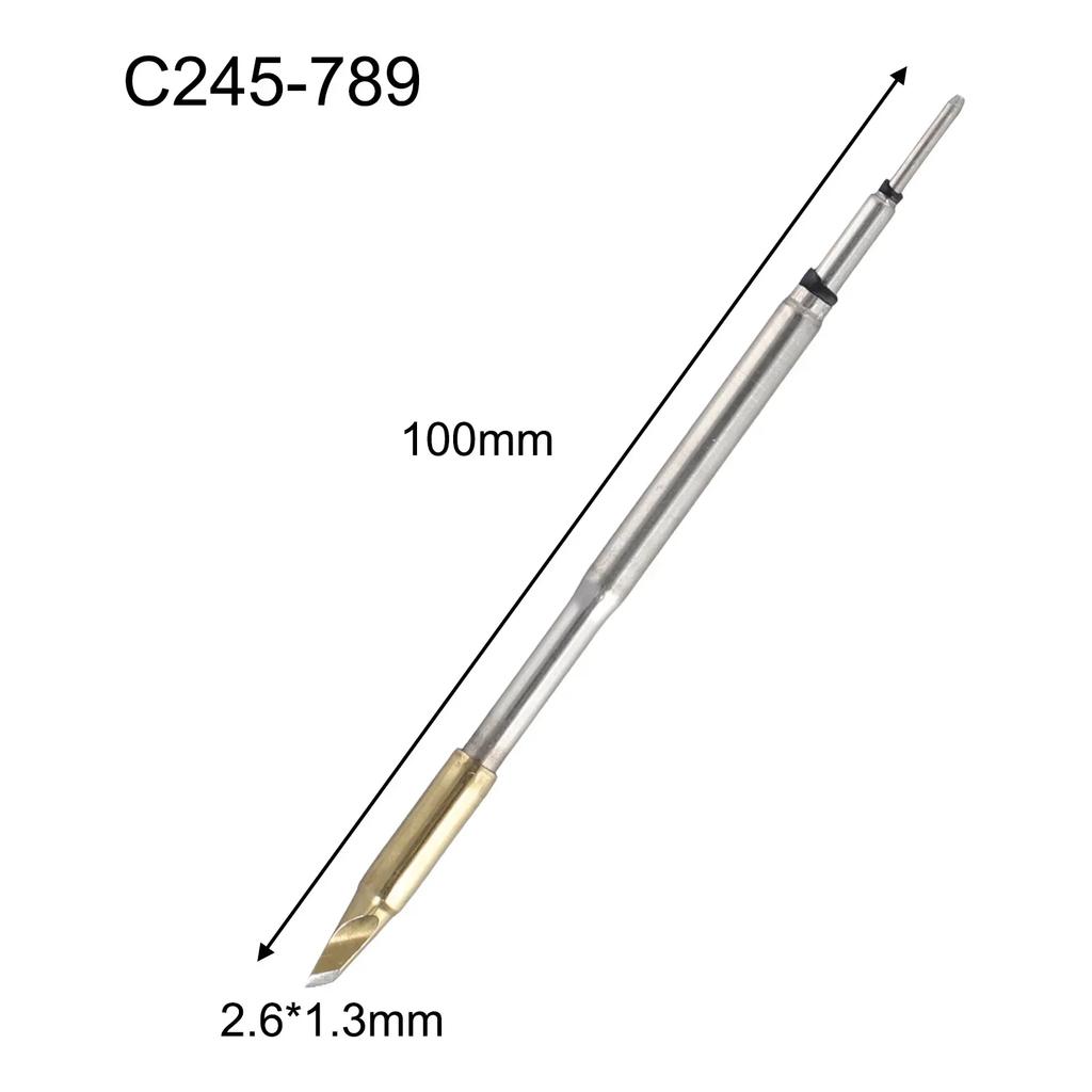 C245 Soldering Iron Tip Spare Replacement Straight Tip Fit For JBC Soldering Station C245-032 C245-749 C245-789 C245-803