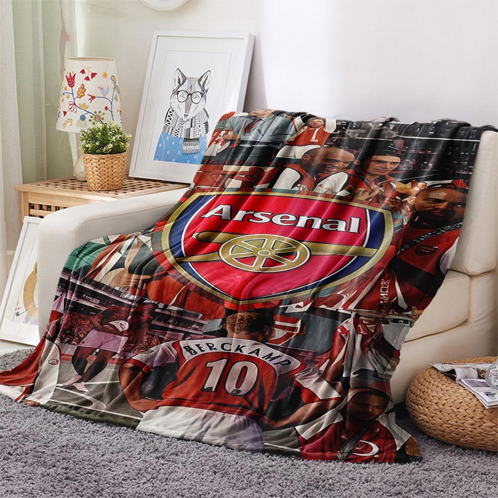 The Gunners Print FlAannel Blanket, High quality Comfortable for All Seasons, Home Decor, Warmth and Comfort