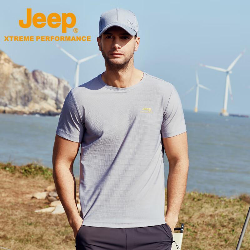 JEEP Men s Breathable Short-Sleeve T-Shirt S