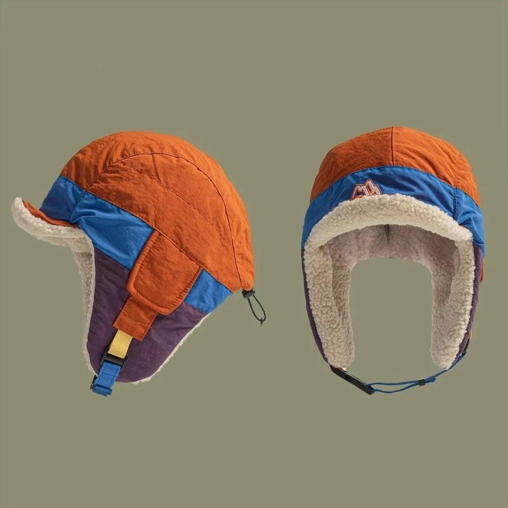Autumn Winter Fluffy Earmuffs Thickened Lei Feng Hat Retro Skiing Pilot Hat Northeast Tourism