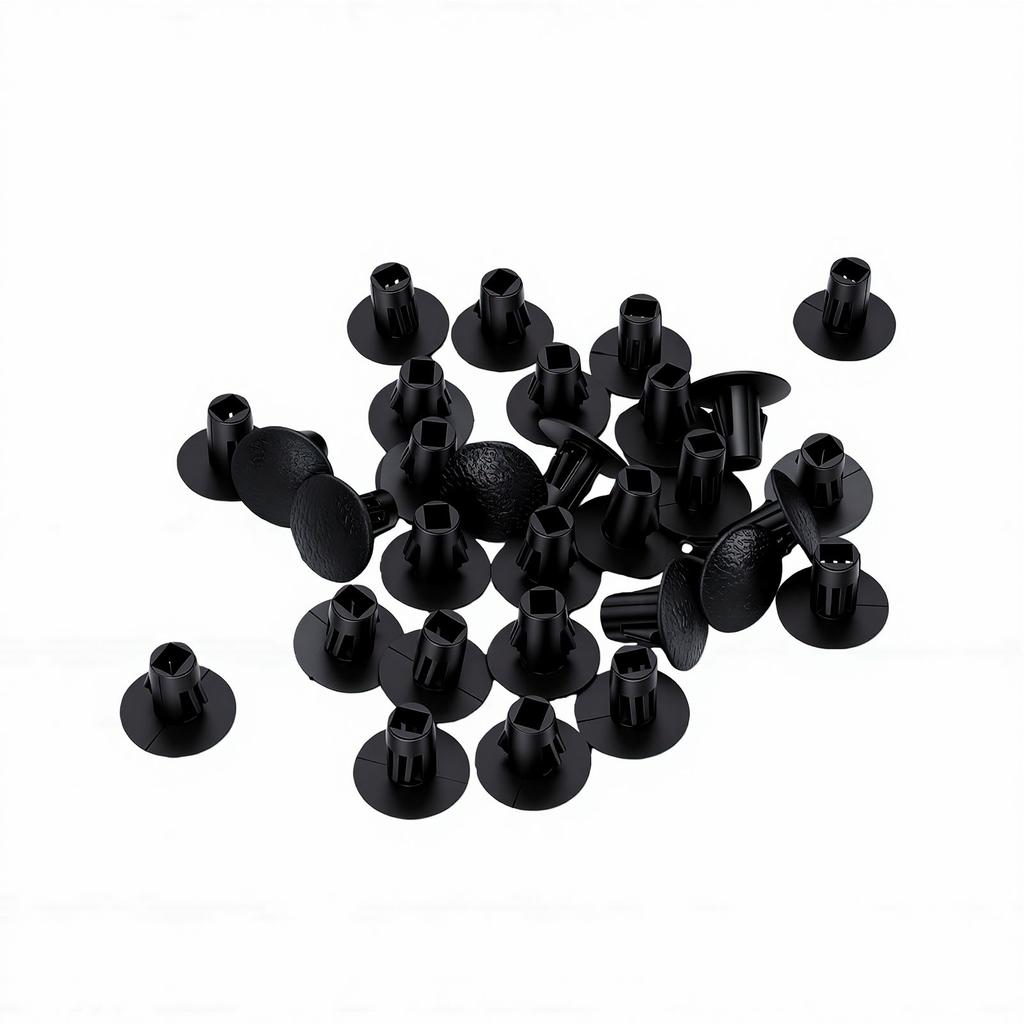 30PCS Splash Shield Retainer Clips 90467 10107 Engineering Plastic Splash Guard Liner Clip Replacement for Toyota 1998