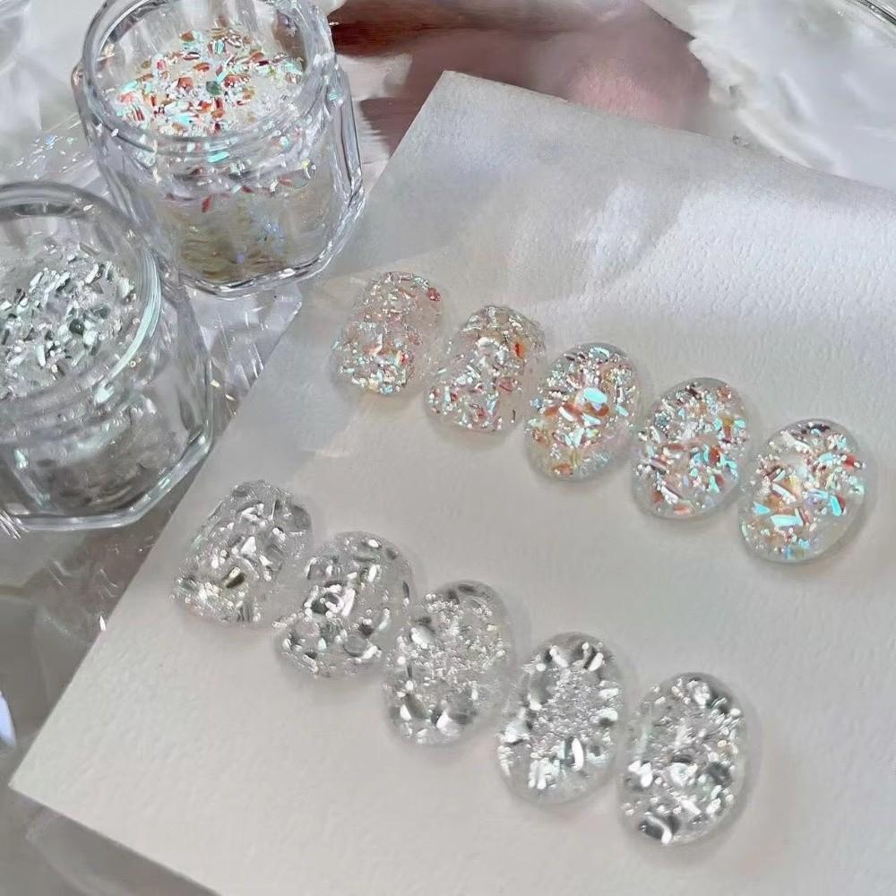 New Glitter Nail Art Sequins Blinking Sequins Flash Nail Art Nail Art DIY Light Chasing Powder