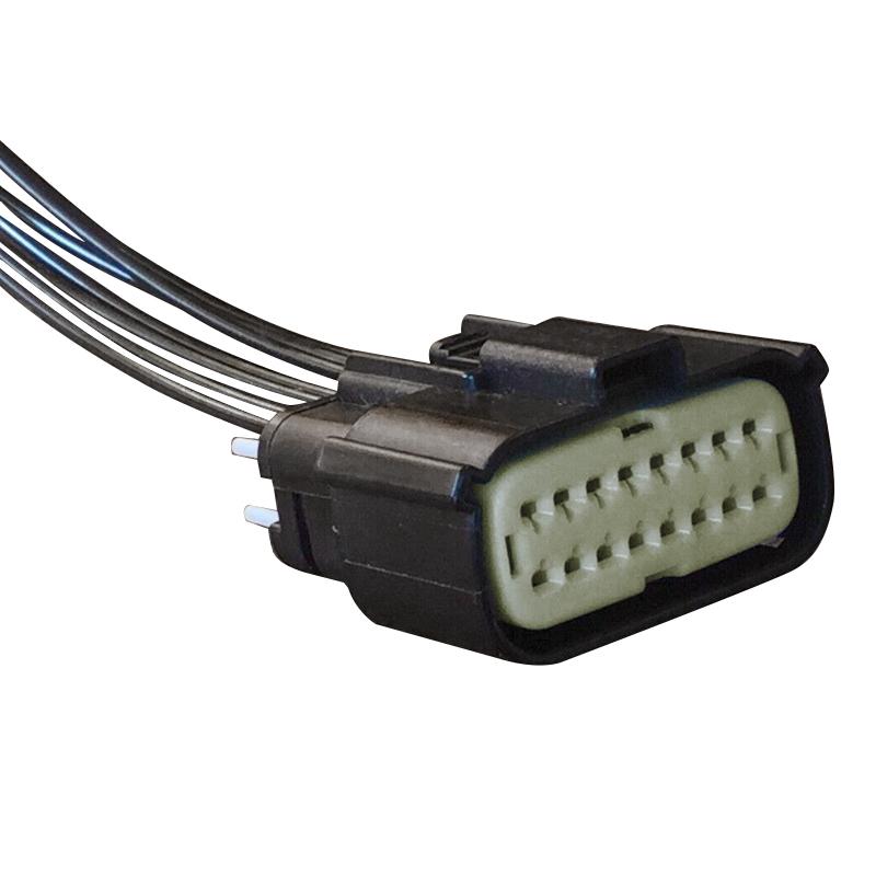 16 Pin 7-Wire Car LED Headlight Connector Pigtail Harness Accessories Fit For Ford F-150 Expedition