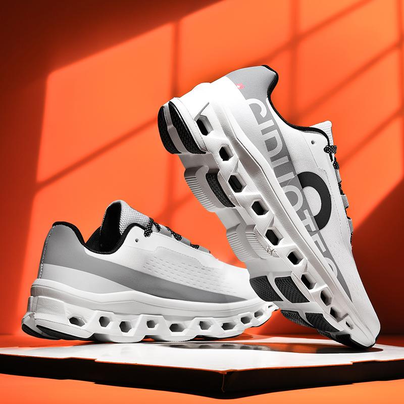 

Мужские кроссовки для бега, массивные спортивные туфли, повседневная дышащая обувь, роскошные амортизированные баскетбольные кроссовки для ходьбы на открытом воздухе, новое лето 39 белый