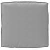 Gray Cushion 80 x 80 x 12 cm Oxford Fabric