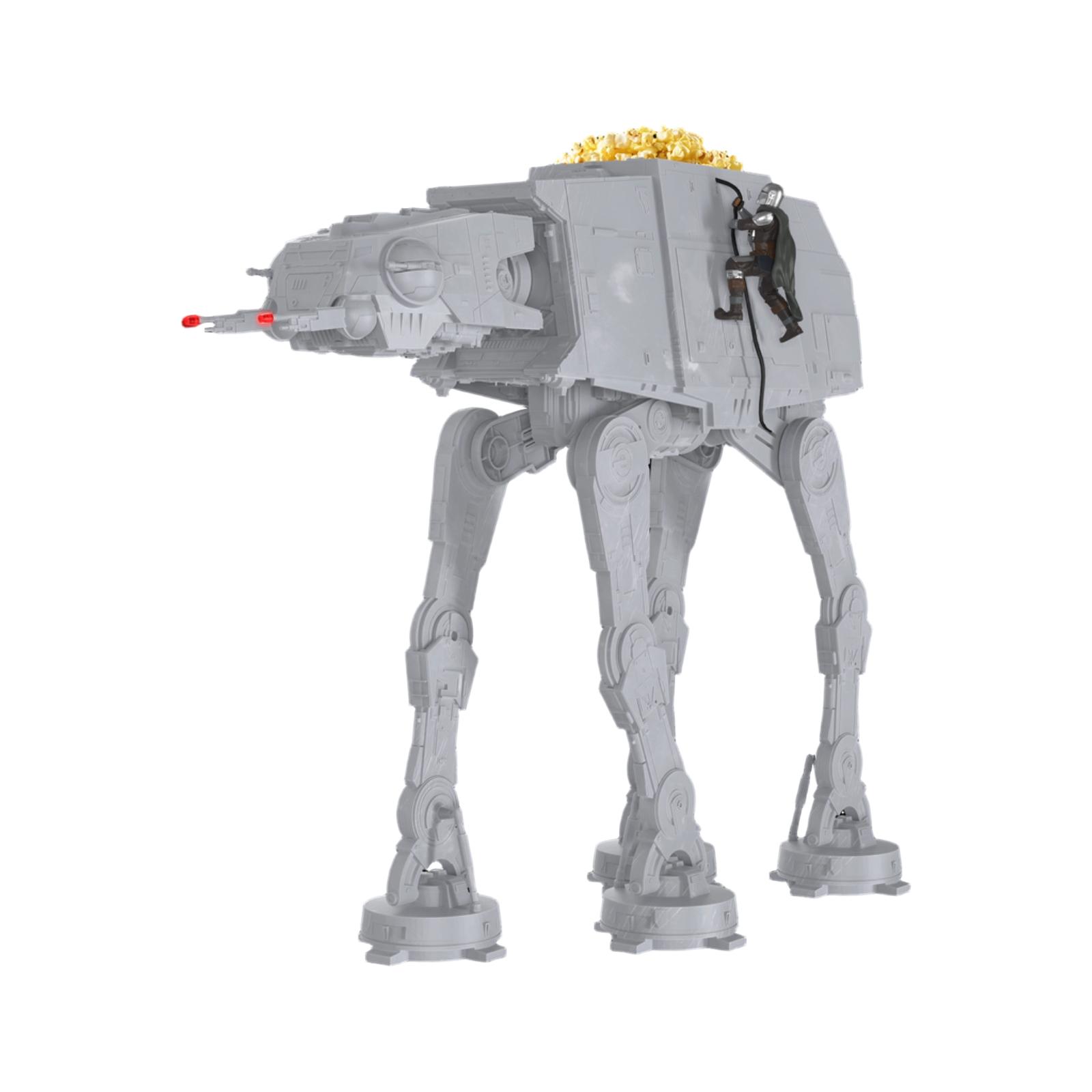 

Plastic Articulated Four Legged Walker Building Block Model with Movable Parts and Detailed Surface Design for Display or Collection