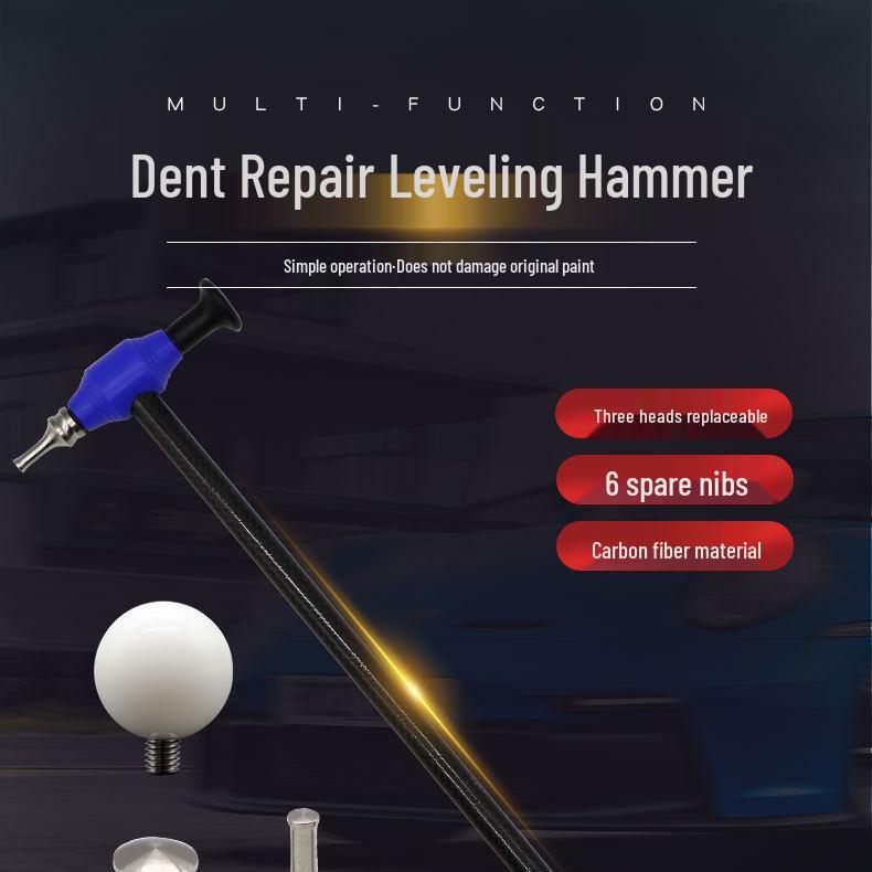 Non-Marking Car Dent Repair Hammer for Paintless Sheet Metal Shaping
