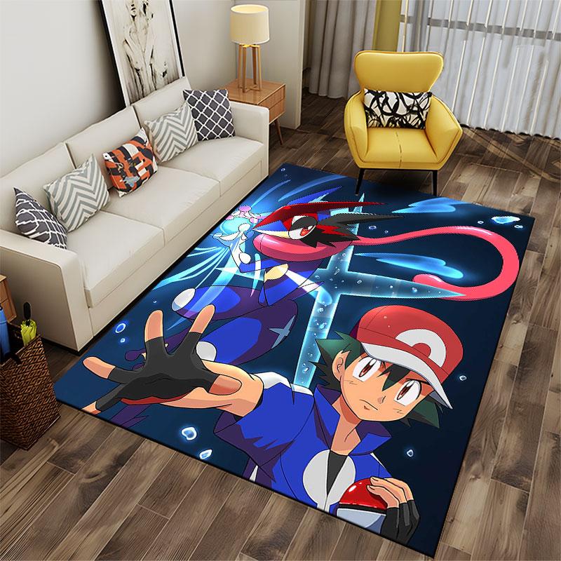 Anime Character with Ninja Theme suitable as a non-slip mat for the living room or bedroom sofa