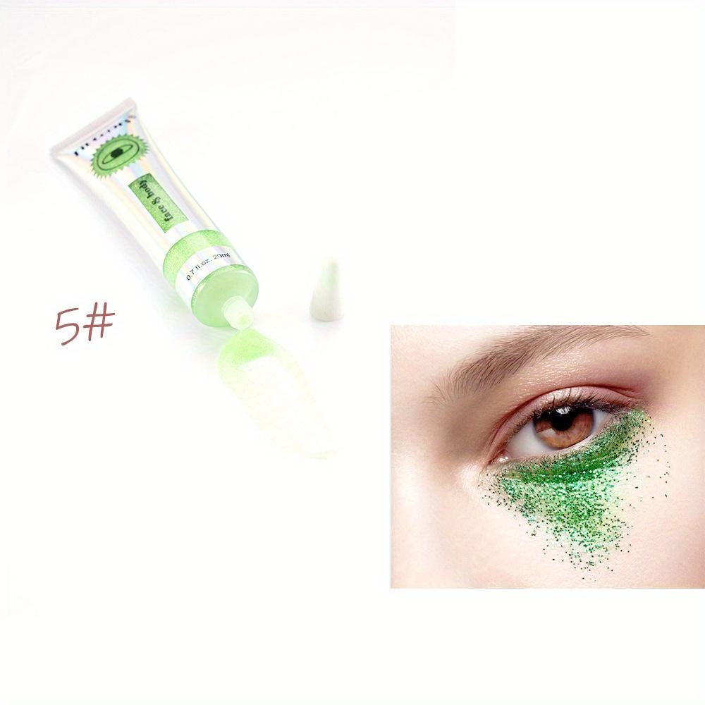 

9-цветный блестящий гель для губ, глаз, лица, многофункциональные водонепроницаемые жидкие тени для век без подделок #5